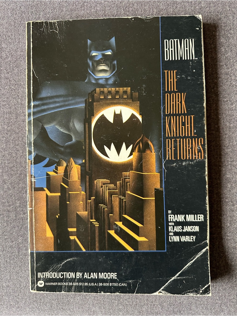 Original 1986 DC Comics release Batman: The Dark Knight Returns by Frank Miller